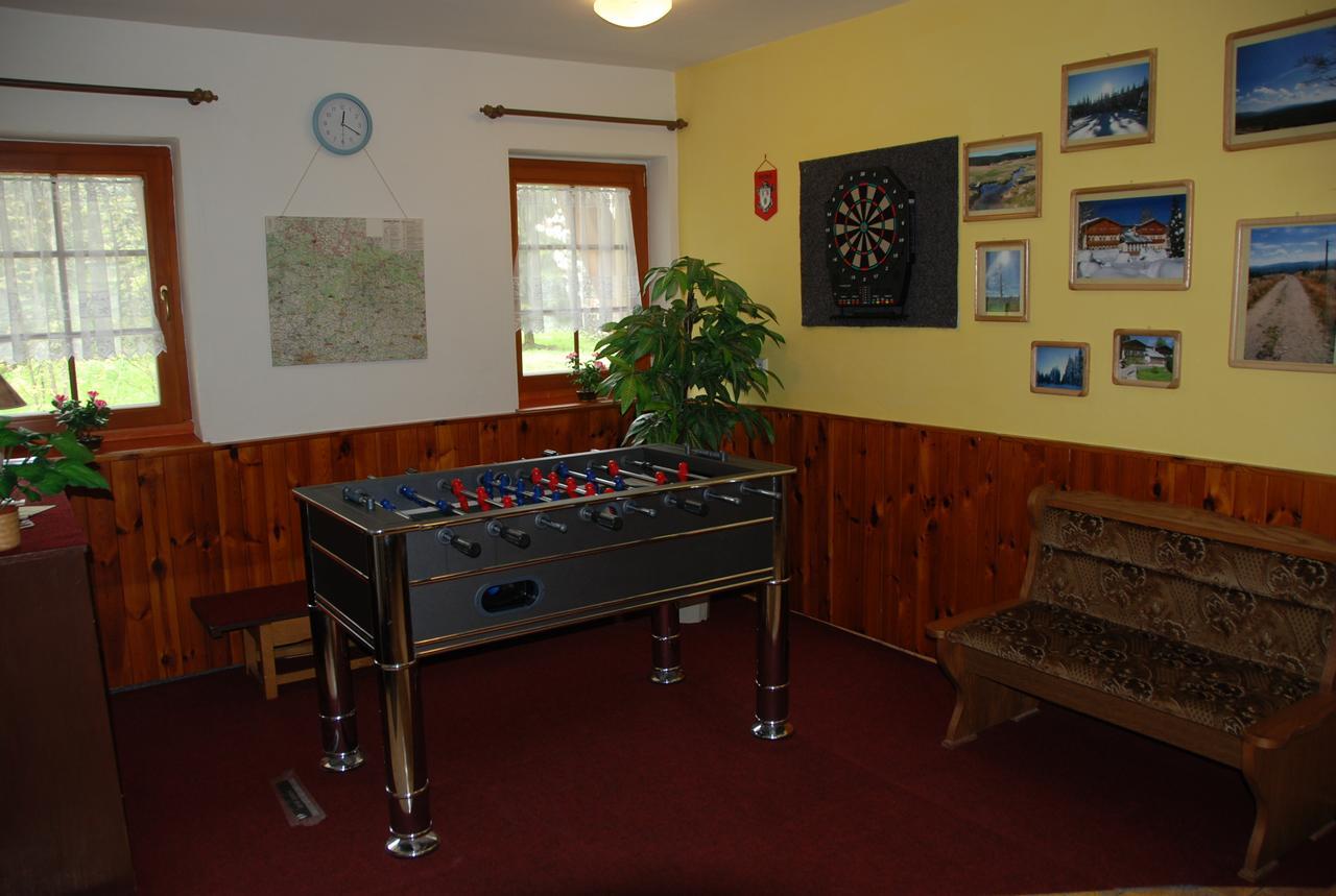 Rodinny "Hotel U Mustku" Desná Buitenkant foto
